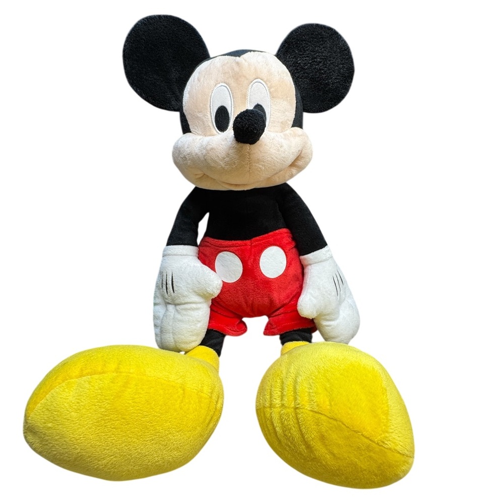Disney 24” Mickey Mouse Plush large officially licensed stuffed animal EUC